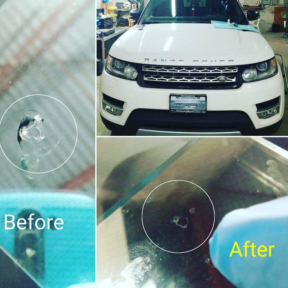 Before & After Auto Glass Repair Photo 1